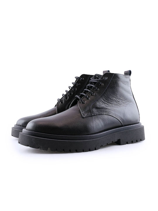 Fentini Men's Leather Boots Black