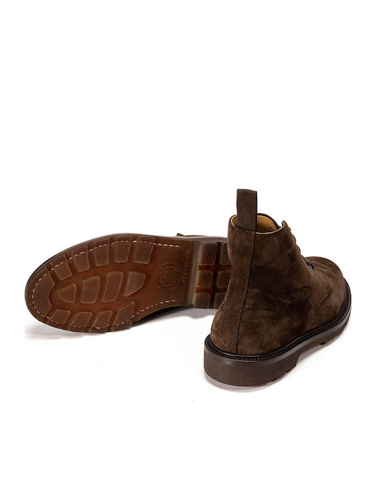 Wildleder Beige Herrenstiefel