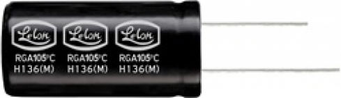 Lelon Capacitor Electrolytic 330μF 25V 50pcs 01.003.0370