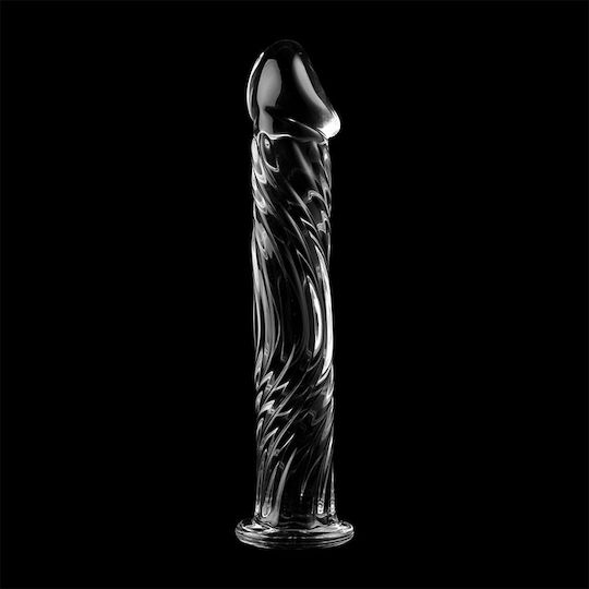 Ibiza Dildo din sticlă Transparent 17cm
