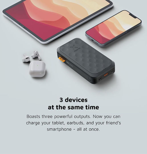 Xtorm Fuel Series Power Bank 20000mAh 35W Power Delivery Μαύρο