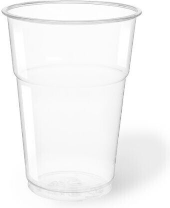 Kidslife Biodegradable Disposable Cup Plastic Transparent 50pcs