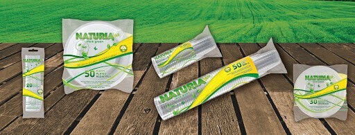 Kidslife Biodegradable Disposable Cup Plastic Transparent 50pcs