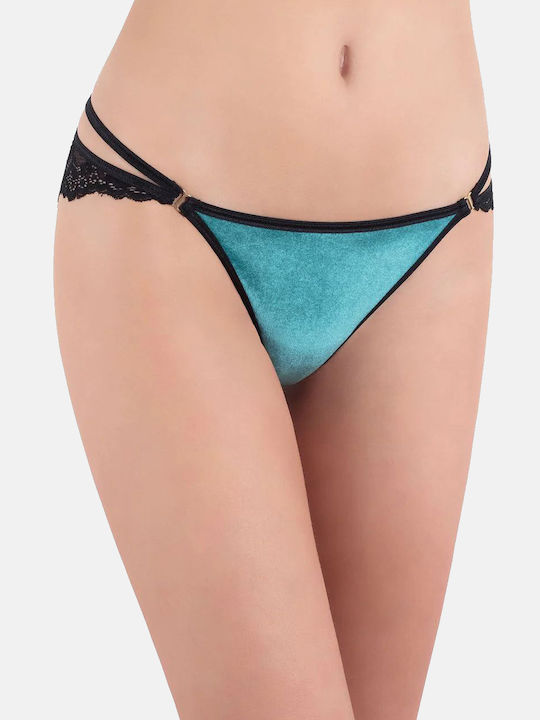 Milena by Paris Damen Brasilien 2Pack mit Spitze Green