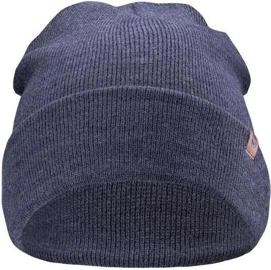 Beanie Unisex Beanie Knitted in Blue color