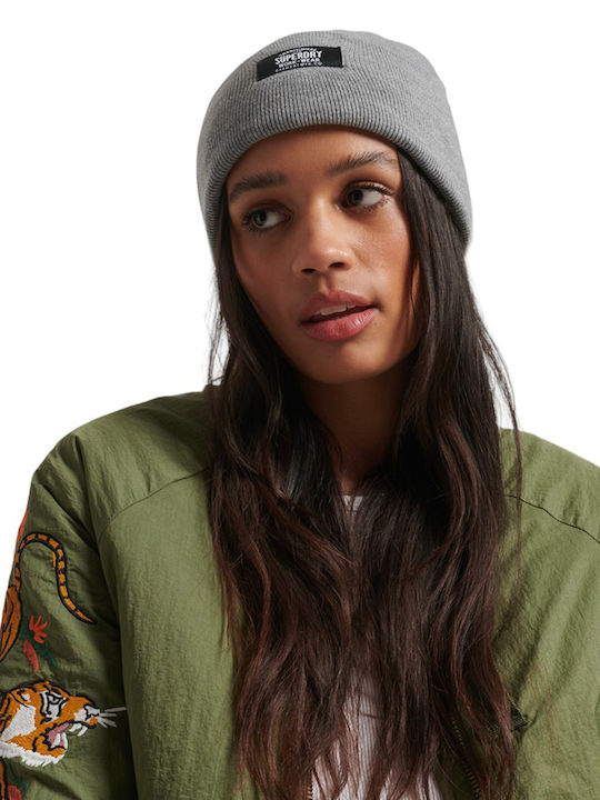Classic Knitted Beanie Cap Gray