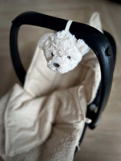 Flow Animal Bear made of Fabric with White Sounds for 0++ Months