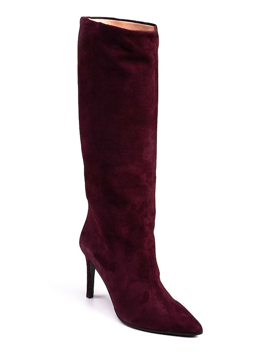 Jubile Suede Women's Boots Burgundy