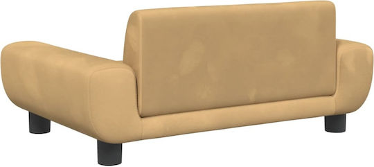 Kids Sofa Brown 70x45x33cm
