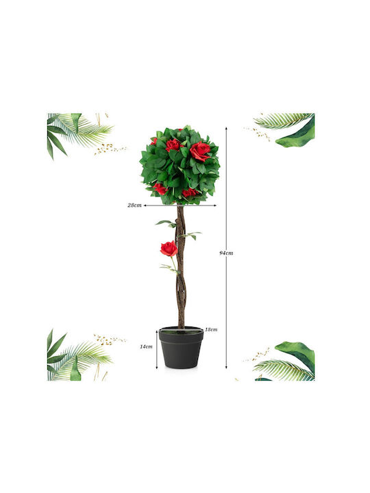 Τεχνητό Φυτό σε Γλάστρα 94cm Costway