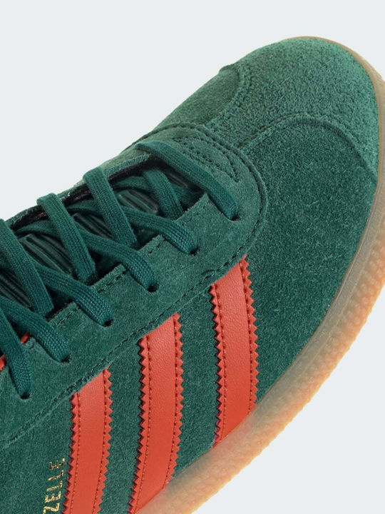 Gazelle J Παιδικά Sneakers Collegiate Green / Preloved Red / Gum