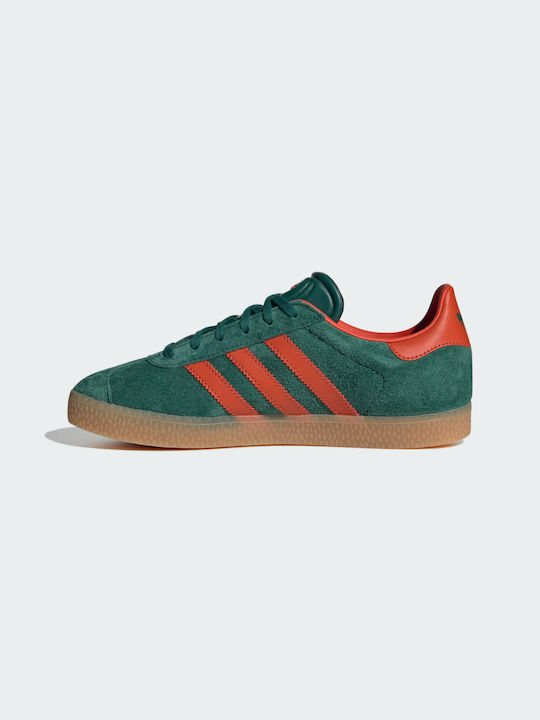 Gazelle J Παιδικά Sneakers Collegiate Green / Preloved Red / Gum