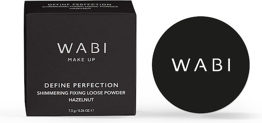 Wabi Beauty Define Perfection Loose Powder Hazelnut 7.5gr