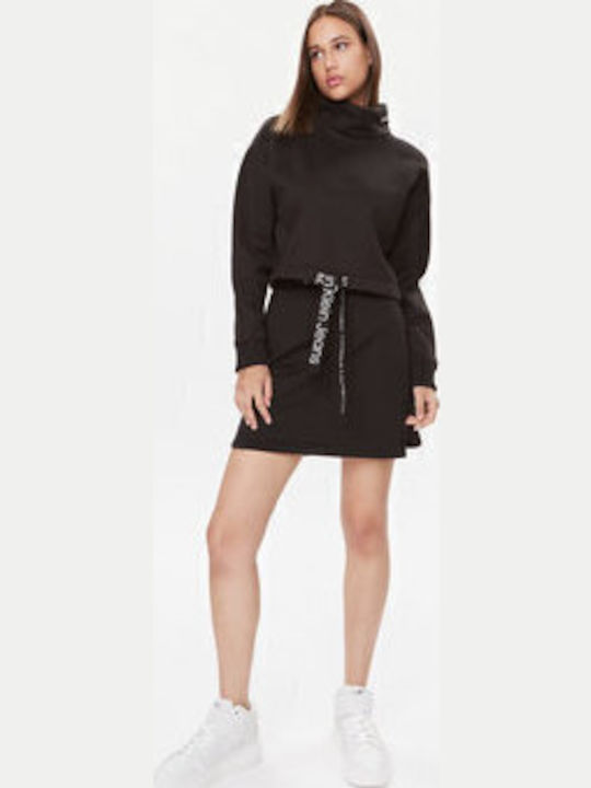Milano Denim Mini Rock Schwarz