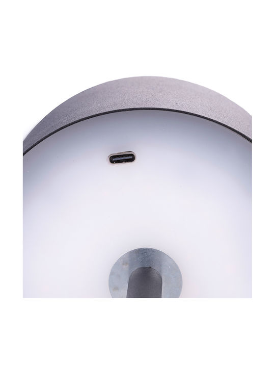 Kooper Metal Lampă de masă LED cu Abajur Negru și Bază