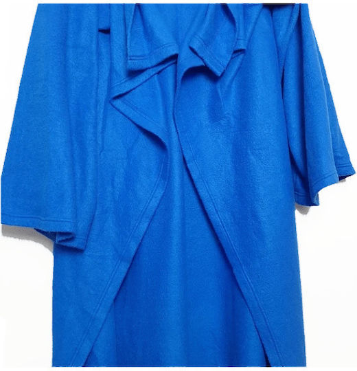 Fleece Decke mit Ärmeln 135x180cm Blaue