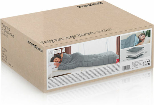 InnovaGoods Sweikett Κουβέρτα Ισπανίας Καναπέ 120x180εκ. Γκρι