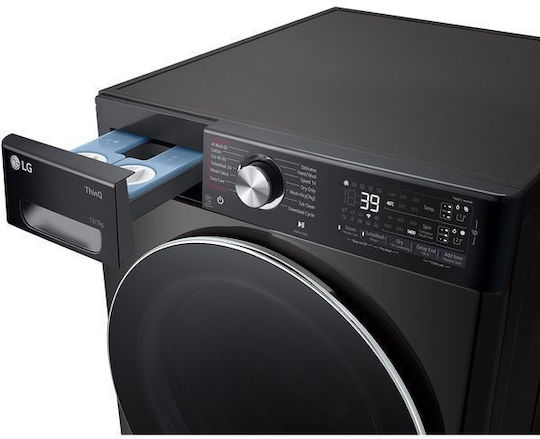 LG Πλυντήριο-Στεγνωτήριο Ρούχων 13kg/7kg Ατμού 1400 Στροφές με Wi-Fi