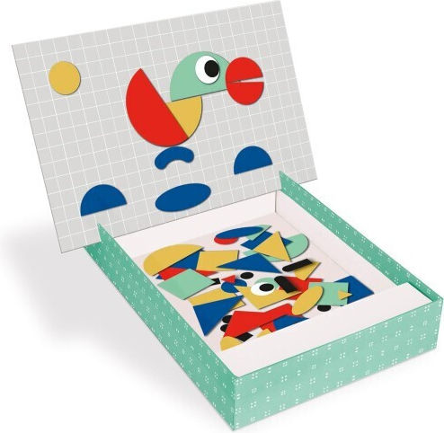 Apli Kids Μαγνητικό Παιχνίδι Κατασκευών Shapes για Παιδιά 3+ Ετών