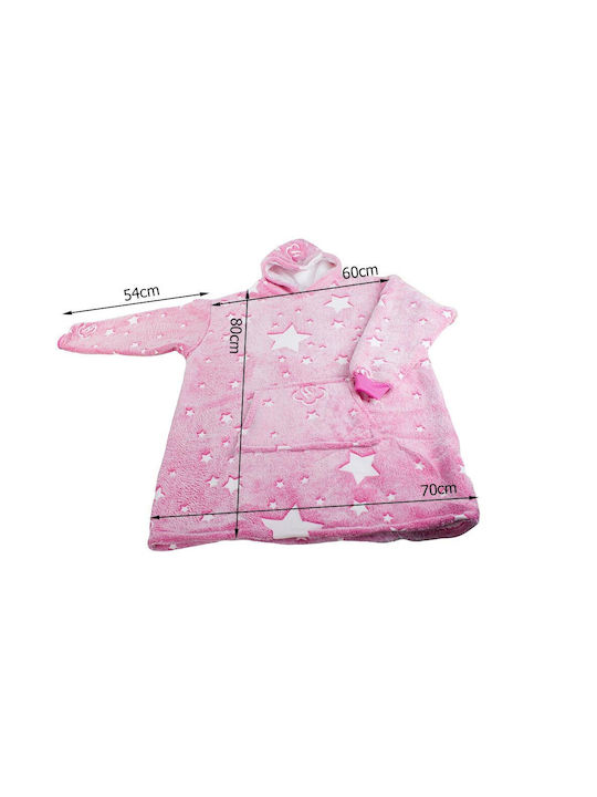 Κουβέρτα Fleece με Μανίκια 70x85εκ.