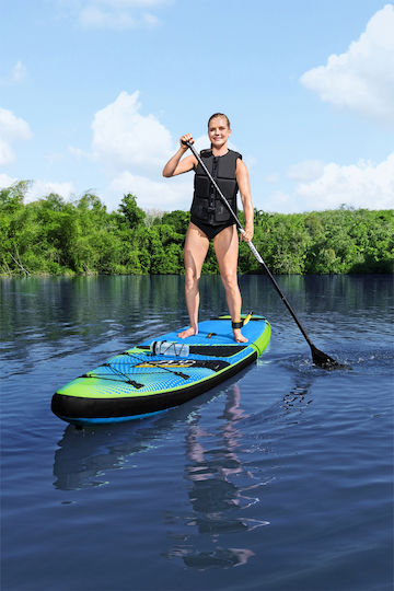 Bestway Hydro-force Φουσκωτή Σανίδα SUP με Μήκος 3.81m Τιρκουάζ