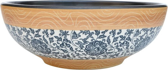 vidaXL Επικαθήμενος Νιπτήρας Κεραμικός 41x41x14cm