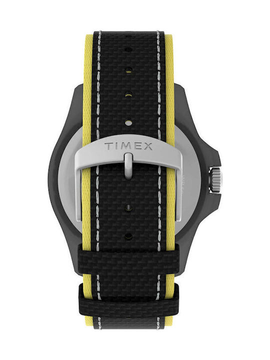 Timex Expedition North Men's Watch 46mm Solar with Black Fabric Strap