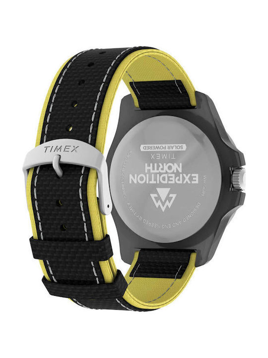 Timex Expedition North Men's Watch 46mm Solar with Black Fabric Strap