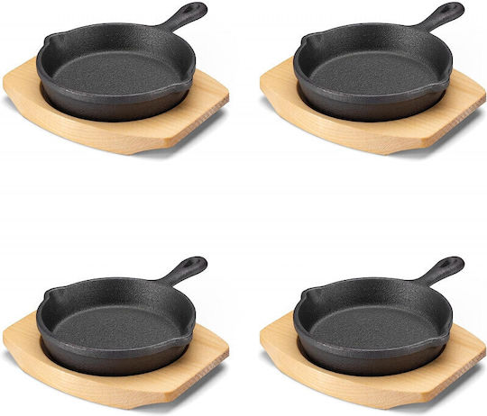 Navaris Navaris Pfannen-Set aus Aluminiumguss 4-teilig