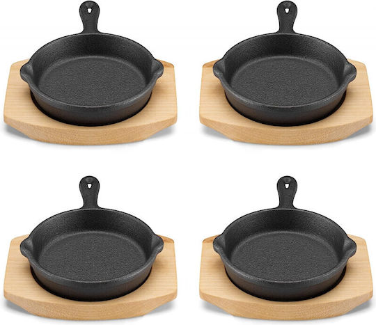 Navaris Navaris Pfannen-Set aus Aluminiumguss 4-teilig