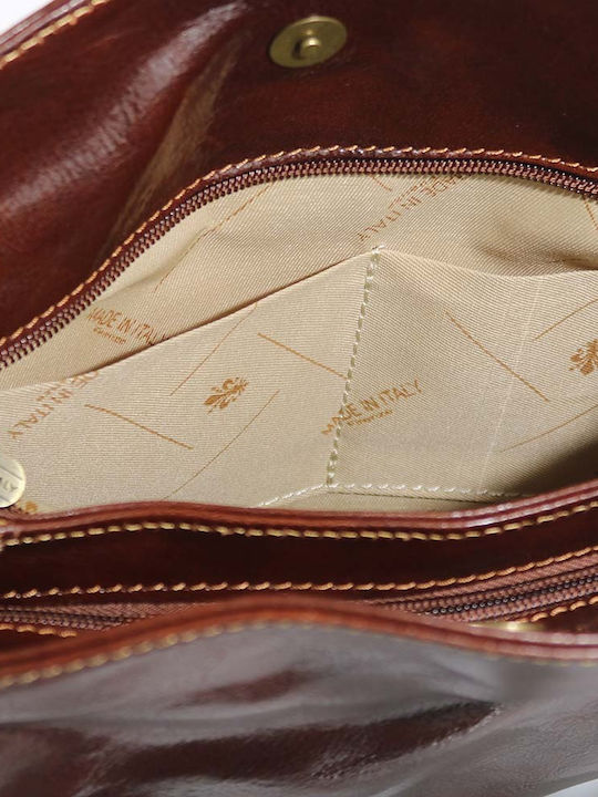Leather Women's Bag Crossbody Brown