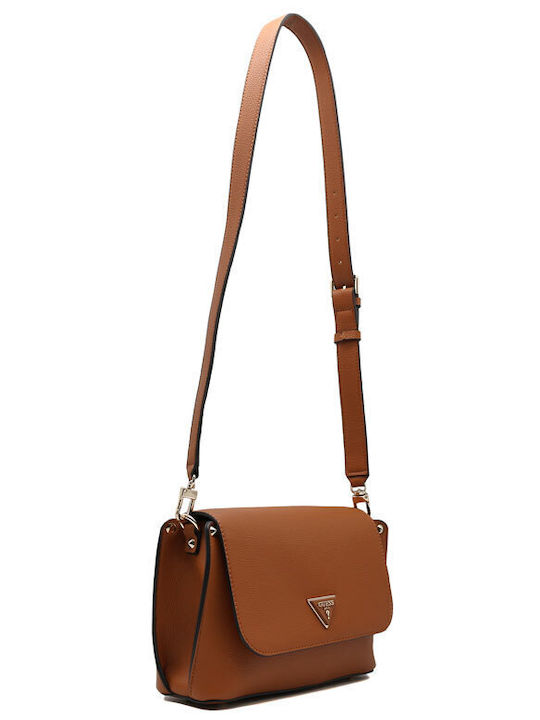 Guess Meridian Damen Tasche Crossbody Tabac Braun