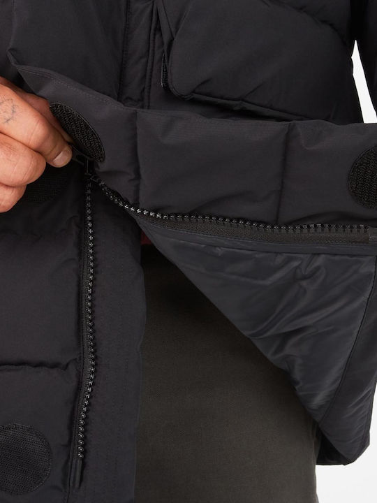 Winter Jacket Hardshell Waterproof and Windproof Black