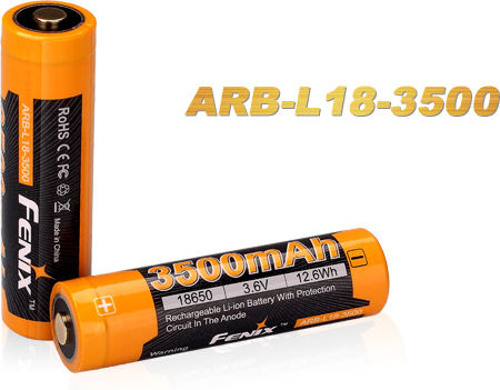 Fenix Baterie Reîncărcabilă 18650 3500mAh 3.6V 1buc