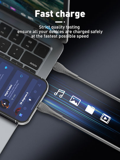 Ldnio LC672L USB-C to Lightning Cable 30W Μπλε 2m