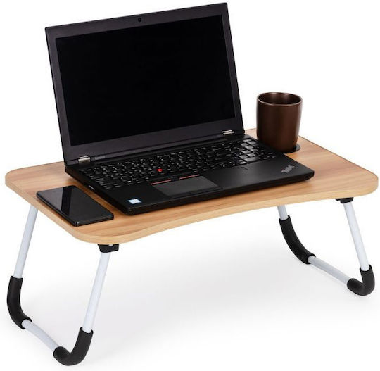 Modernhome Τραπεζάκι για Laptop Καφέ (PJJLT0001-01)