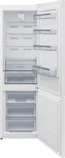 Robin Combină frigorifică 367lt NoFrost Î201xL60xA66cm. Alb RBGL-488WH