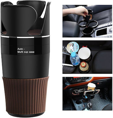 Autoline Multiple use Car 3 Cups Holder for Console