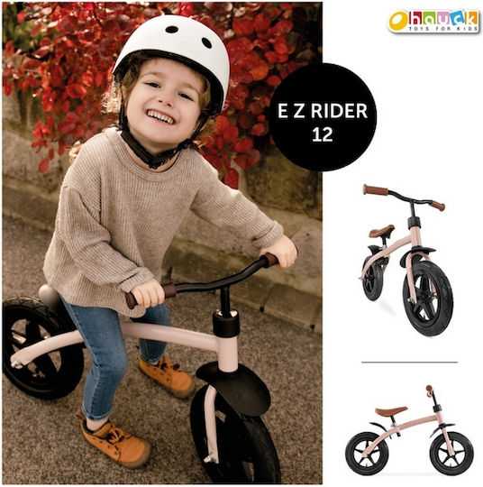 Hauck Παιδικό Ποδήλατο Ισορροπίας E Z Rider Ροζ