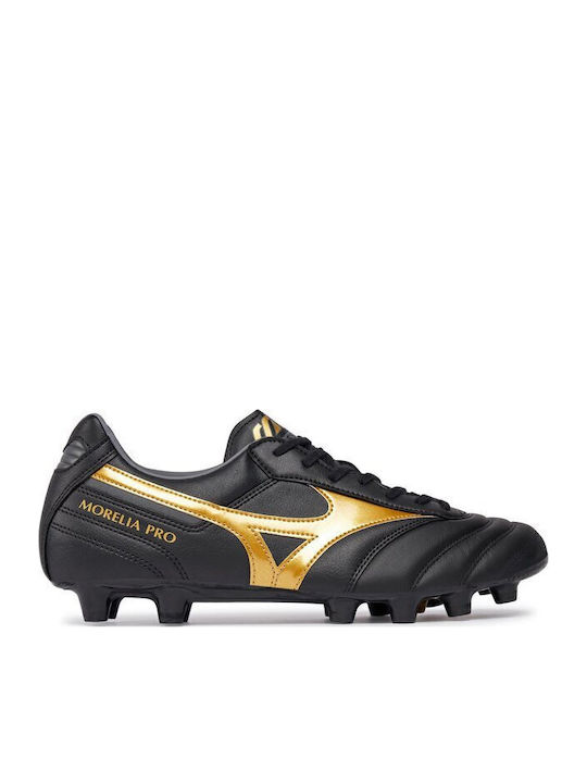 Mizuno Morelia Ii Pro Ποδοσφαιρικά Παπούτσια με Τάπες FG Μαύρα