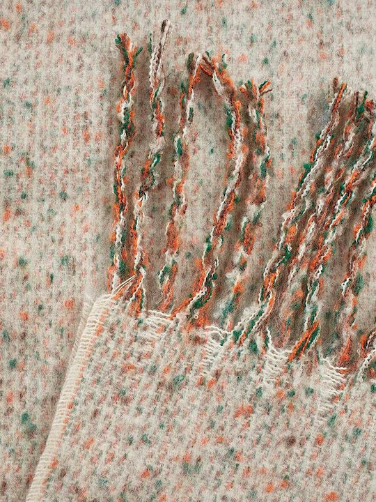 Women's Wool Scarf Ecru