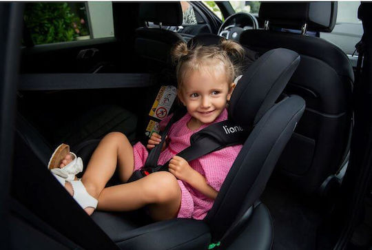 Lionelo Bastian Baby Car Seat i-Size with Isofix Black Red