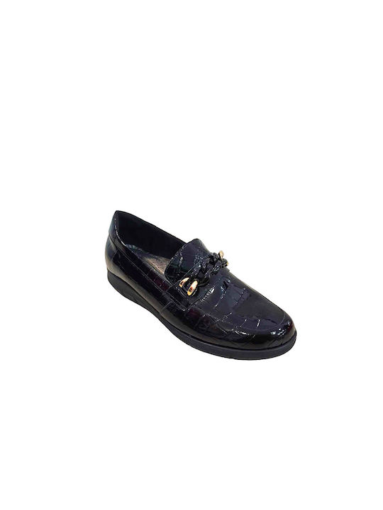 Flexpoint Anatomic Leather Women's Moccasins in Black Color