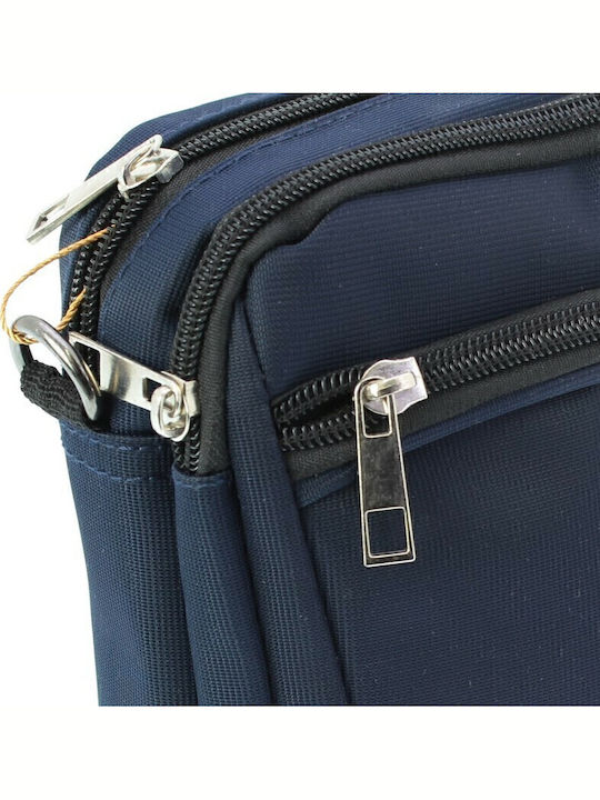 Herrentasche Schulter / Crossbody Blau