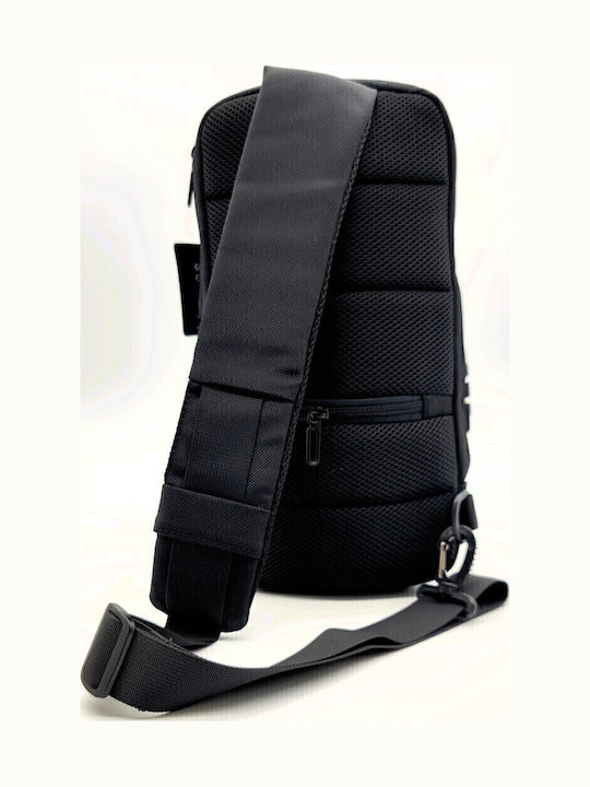 Herrentasche Sling Schwarz