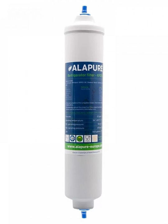 Alapure Εξωτερικό Ανταλλακτικό Φίλτρο Νερού Ψυγείου από Ενεργό Άνθρακα Alapure