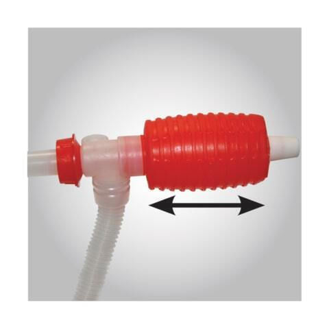 Plastic Hand Oil & Water Pump Red 35cm