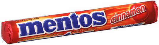 Mentos Καραμέλες με Γεύση Cinnamon 37.5gr