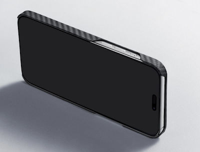 Pitaka Back Cover Black (iPhone 15 Plus)