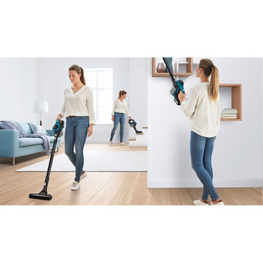 Bosch Wiederaufladbar Stielstaubsauger 18V Blau BBS611LAG